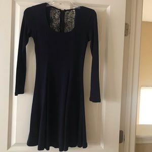 Alice & Olivia Navy Dress- size 0